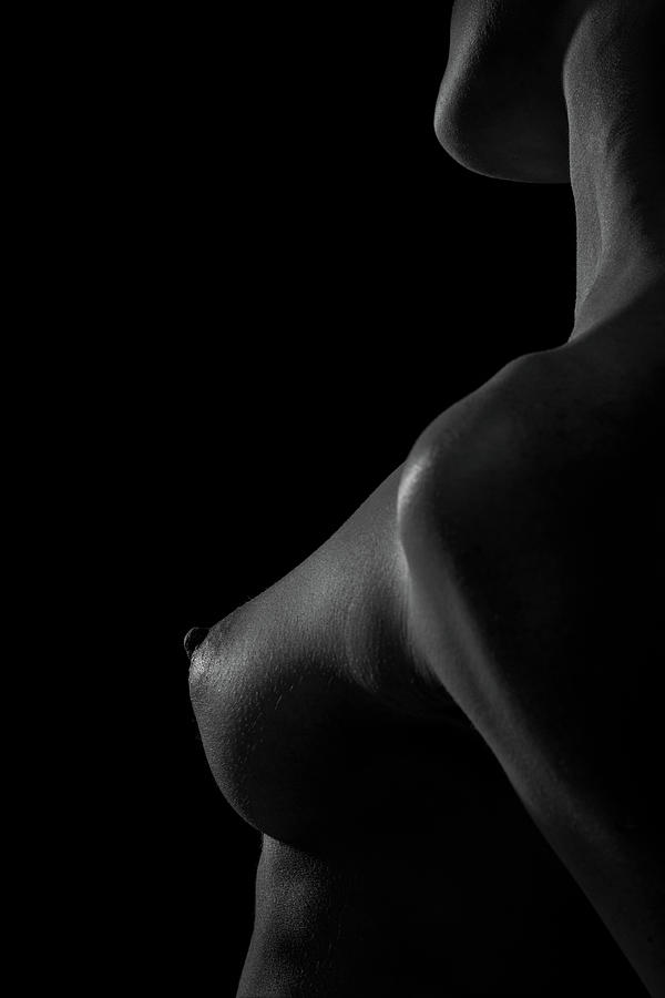 Nude Photograph - Proud Profile by Aurimas Valevicius