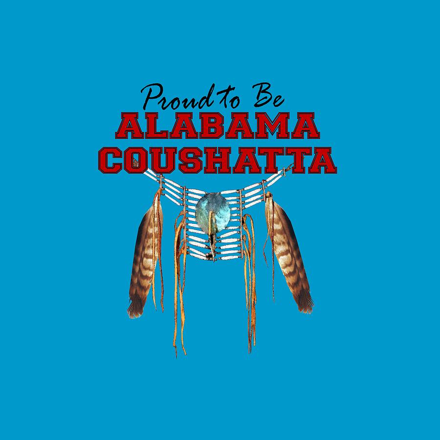 Feather Still Life Digital Art - Proud to be Alabama Coushatta by Raven SiJohn