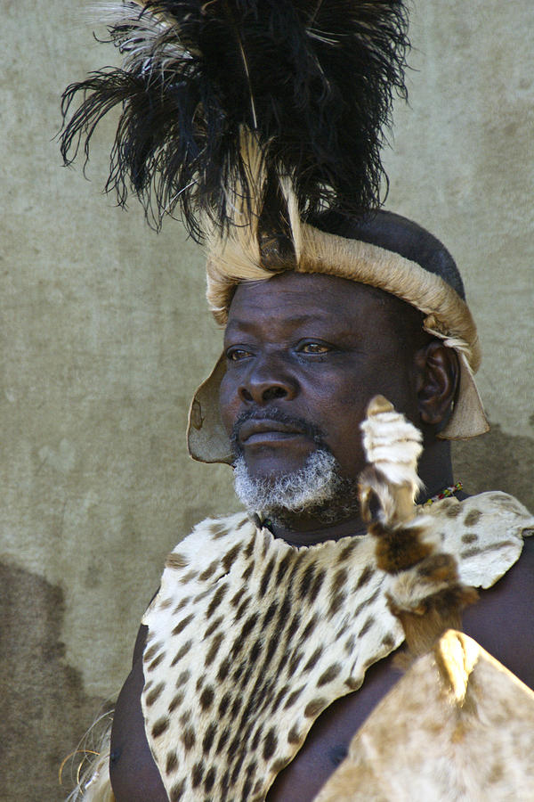 Proud Zulu Photograph by Michele Burgess