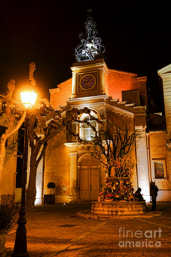Provencal Night Photograph by Olivier Le Queinec