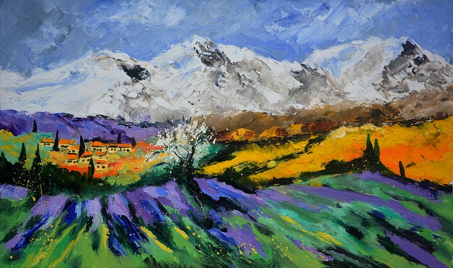 Provence 106 Painting by Pol Ledent