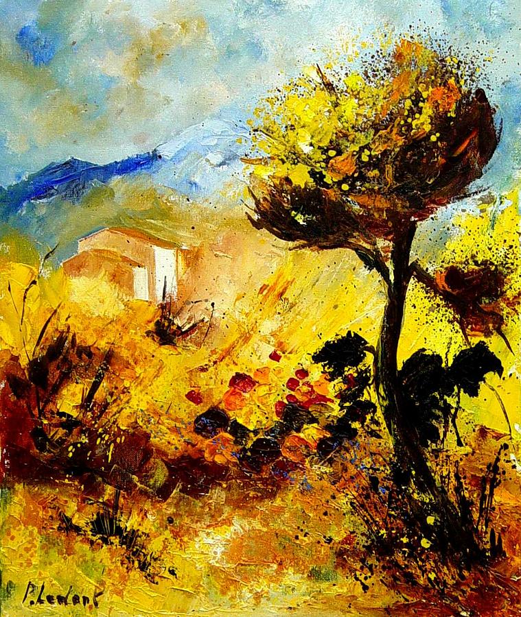 Provence 56 Painting by Pol Ledent