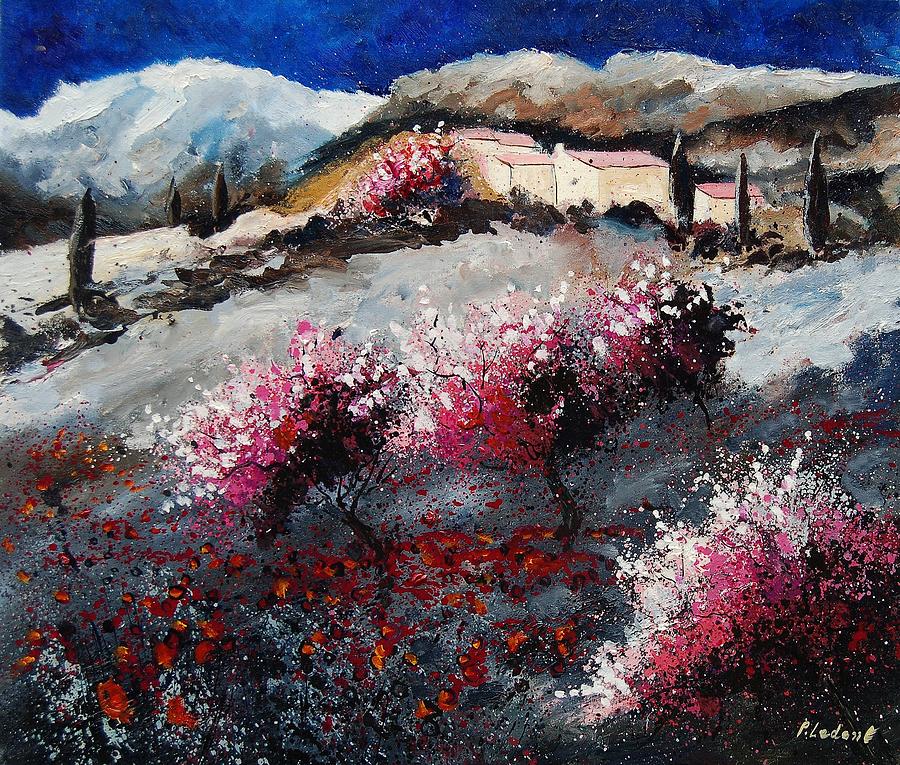 Flower Painting - Provence 675458 by Pol Ledent