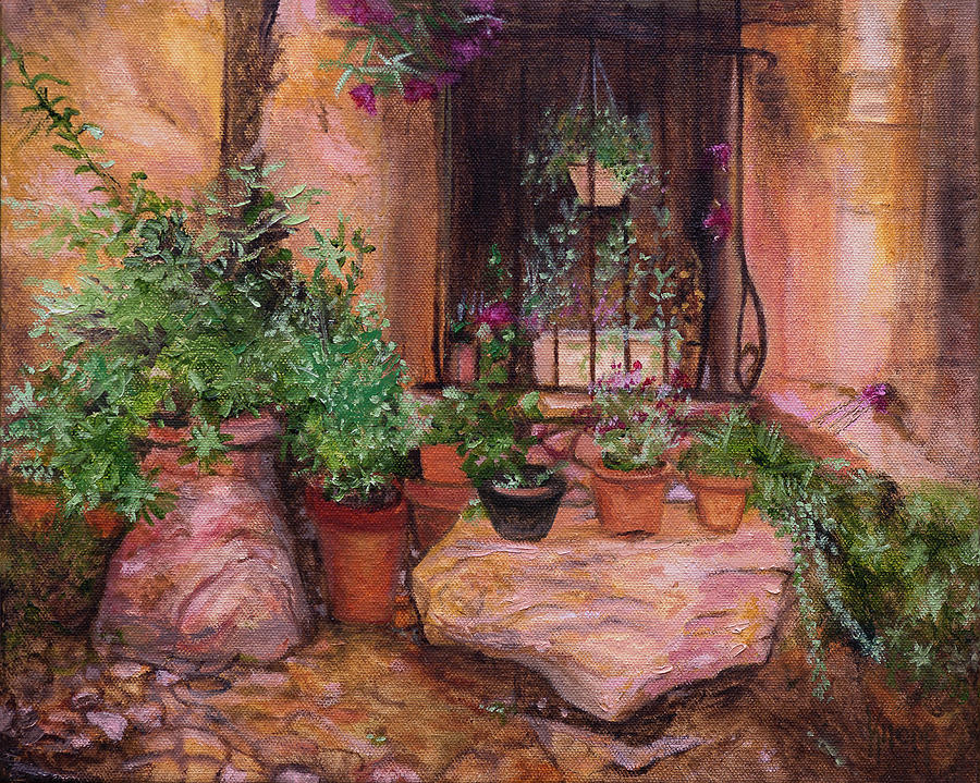 Provence Painting - Provence by Kathy Knopp
