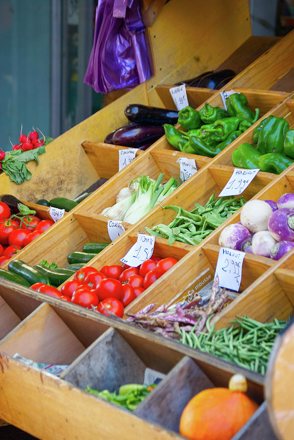 Provence Vegetable Market II Photograph by Debbie Karnes