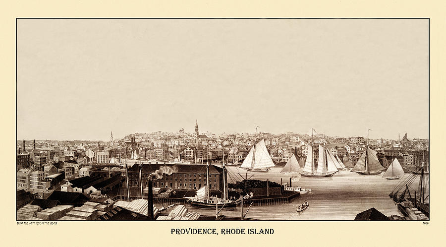 Providence 1858 Photograph by Andrew Fare