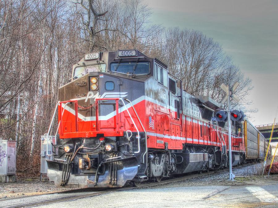 Train Photograph - Providence And Worcester # 4005 by Randy Dyer