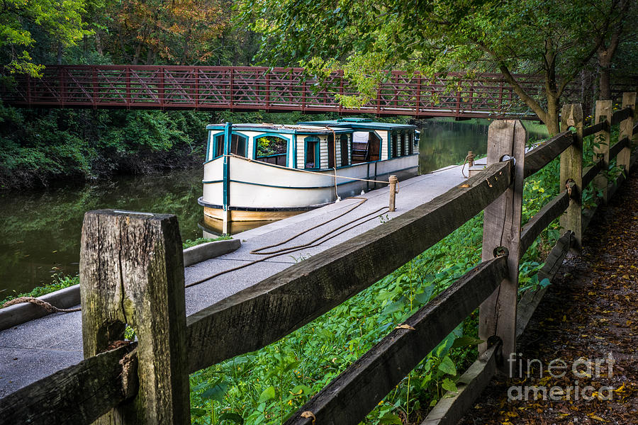 Providence Metropark Erie Canal  Photograph by Michael Arend