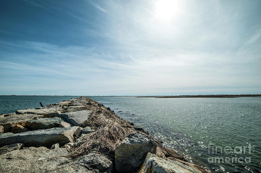 Provincetown Breakwater Photograph by Michael James
