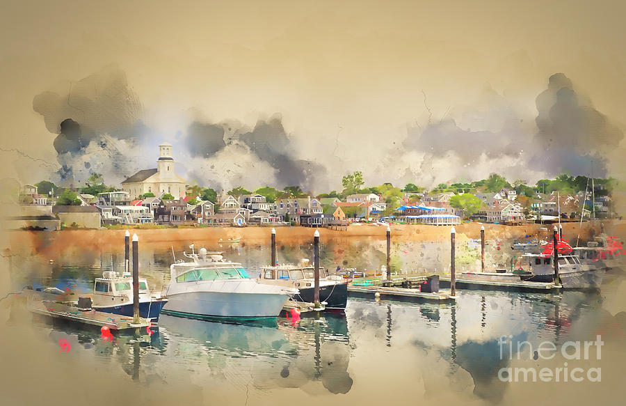 Provincetown Harbor Cape Cod Photograph by Jack Torcello