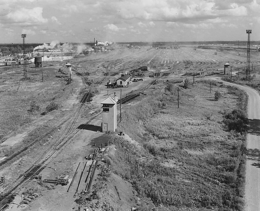 Proviso Train Yard Sits Idle During 1962 Strike  Photograph by Chicago and North Western Historical Society