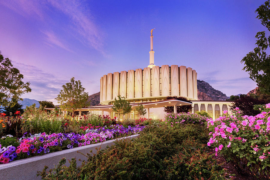 Provo Utah Temple Photograph by Tausha Schumann | Fine Art America