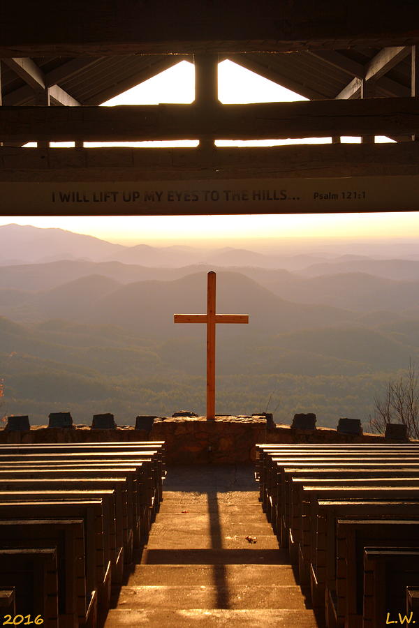 Psalm 121 1 I Will Lift My Eyes To The Hills Photograph by Lisa Wooten