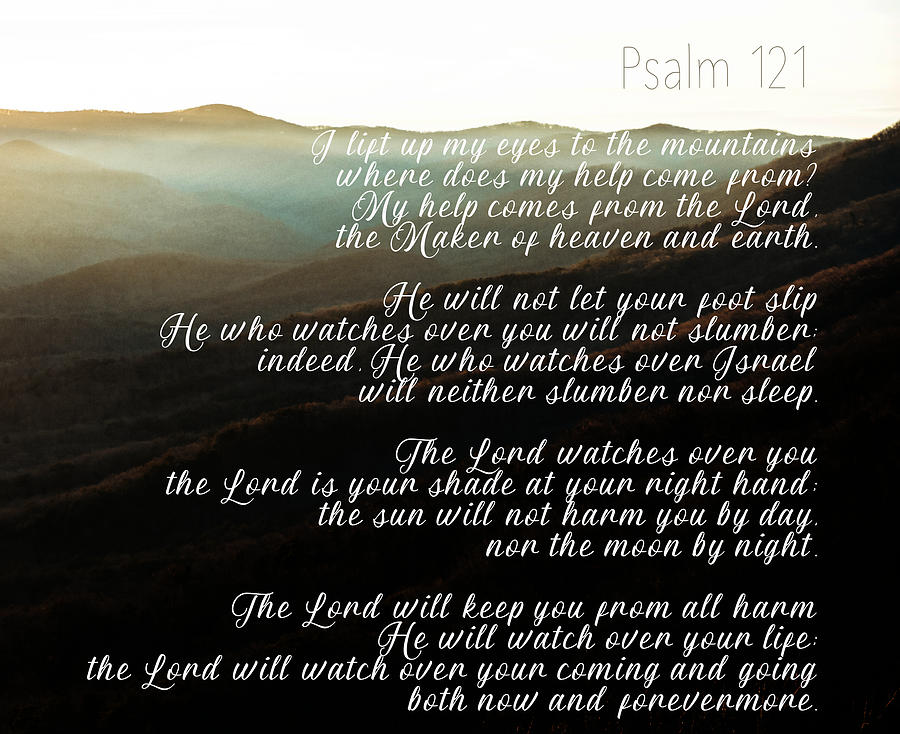 Psalm 121 Photograph
