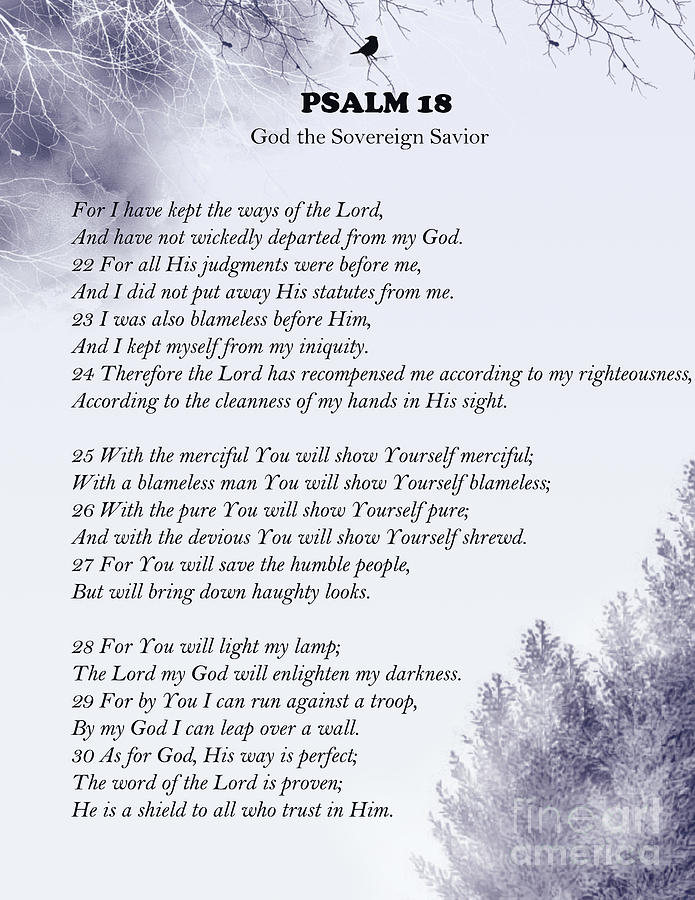 Psalm 18- Pg 3 Digital Art by Trilby Cole