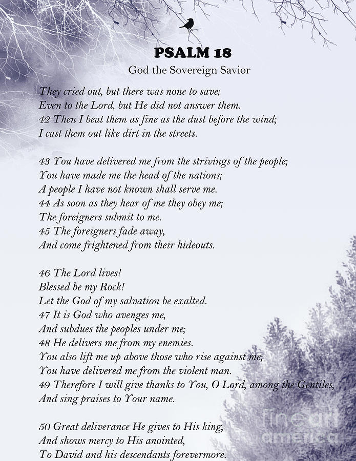 Psalm 18-pg 5 Digital Art by Trilby Cole