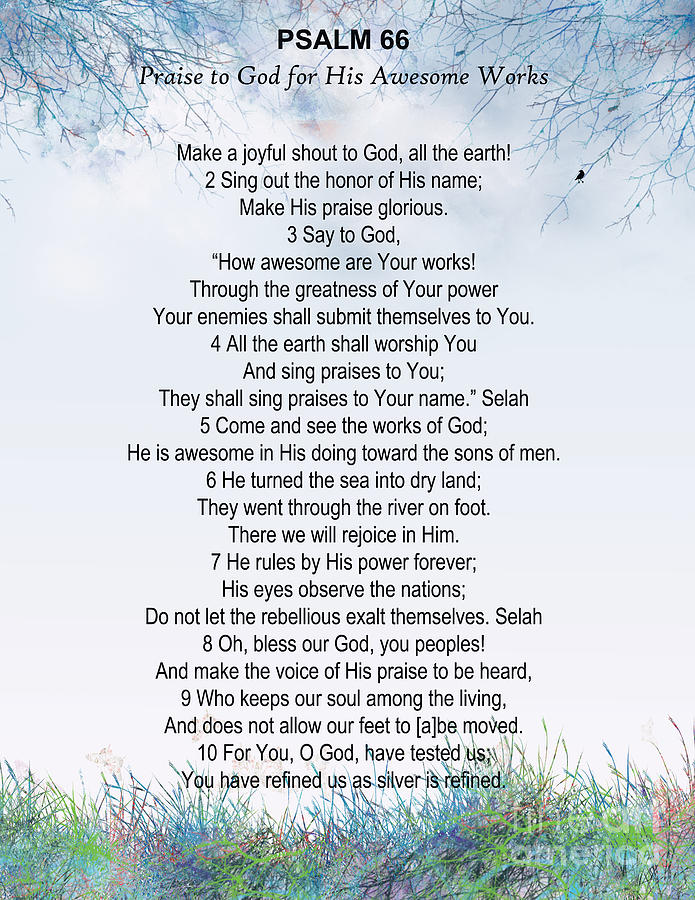Psalm 66 Book AnesaAmbrina