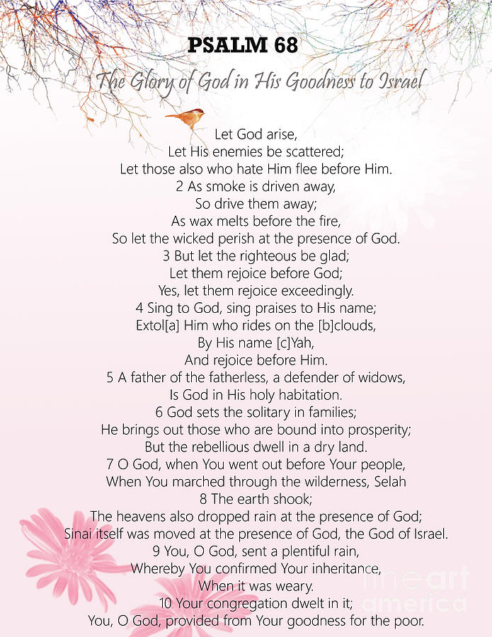 Psalm 68 pg Painting by Trilby Cole Pixels