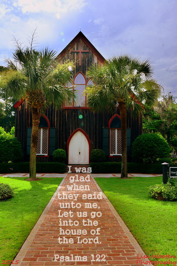 Psalms 122 Church Of The Cross Photograph by Lisa Wooten