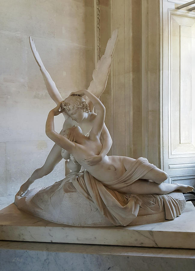 Psyche Revived by Cupids Kiss  Photograph by Gordon Beck