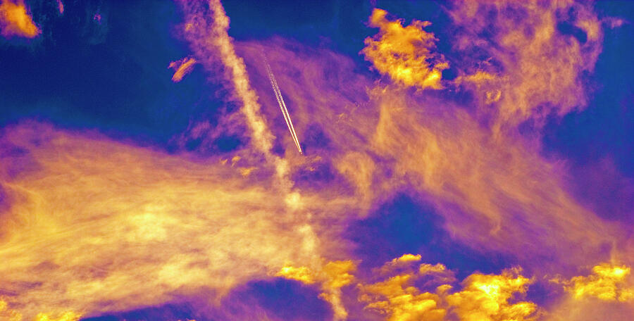 Psychedelic Skys Photograph by Paul W Faust - Impressions of Light