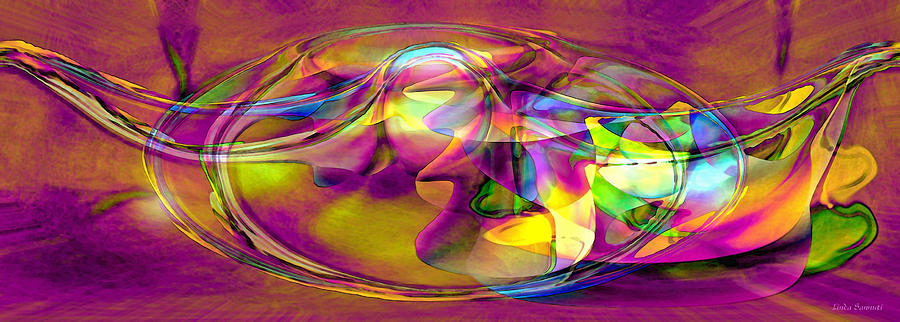 Psychedelic Sun Digital Art by Linda Sannuti