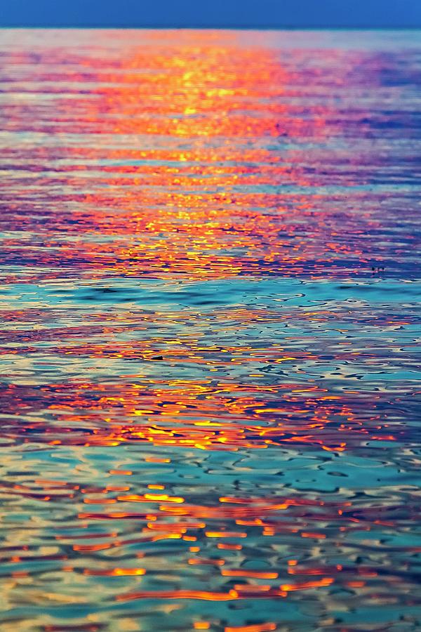Psychedelic Sunset Photograph by Terri Hart-Ellis
