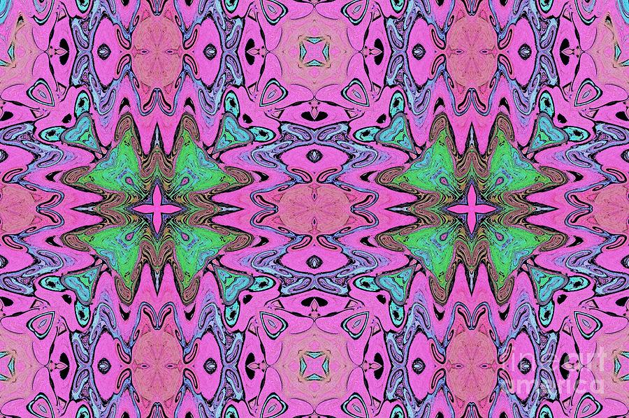 Pattern Photograph - Psychedelic The Third by Beverly Shelby