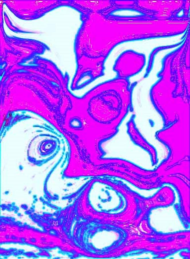 Psychedelic Digital Art - Psychedelic Wave II by Art Speakman Psychedelic Digital Art - Psychedelic Wave II by Art Speakman