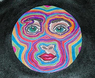 Psychodelic Painting by Mickie Boothroyd Psychodelic Painting by Mickie Boothroyd