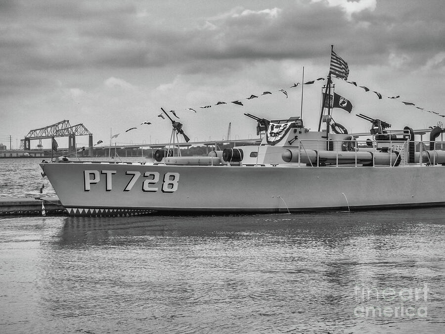 PT 728 Torpedo Boat Photograph by Dale Powell