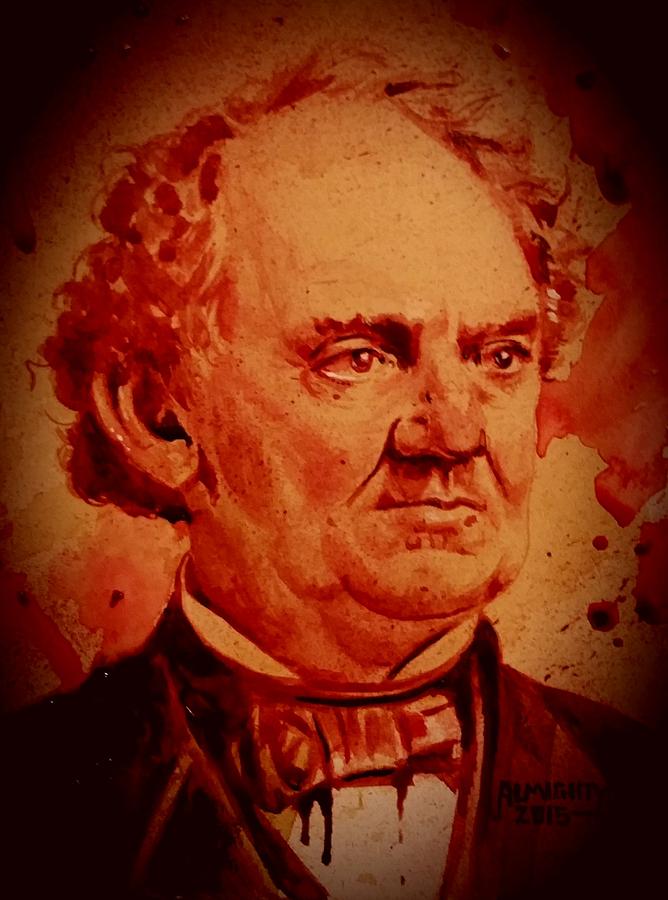 Pt Barnum Painting by Ryan Almighty