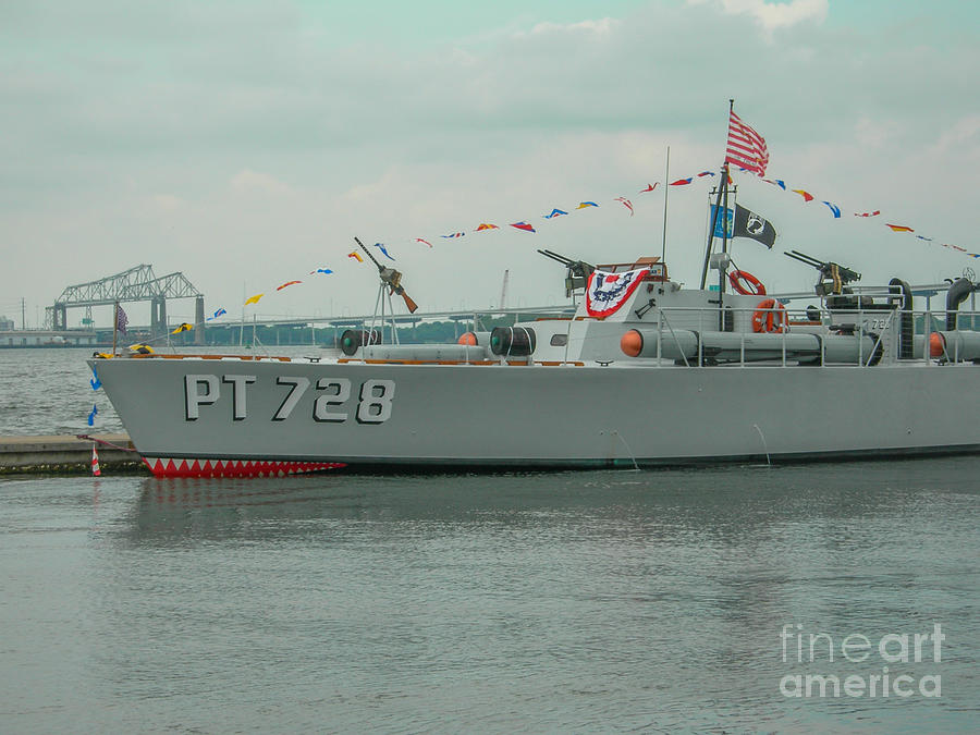 PT 728 Torpedo Gunboat Photograph by Dale Powell