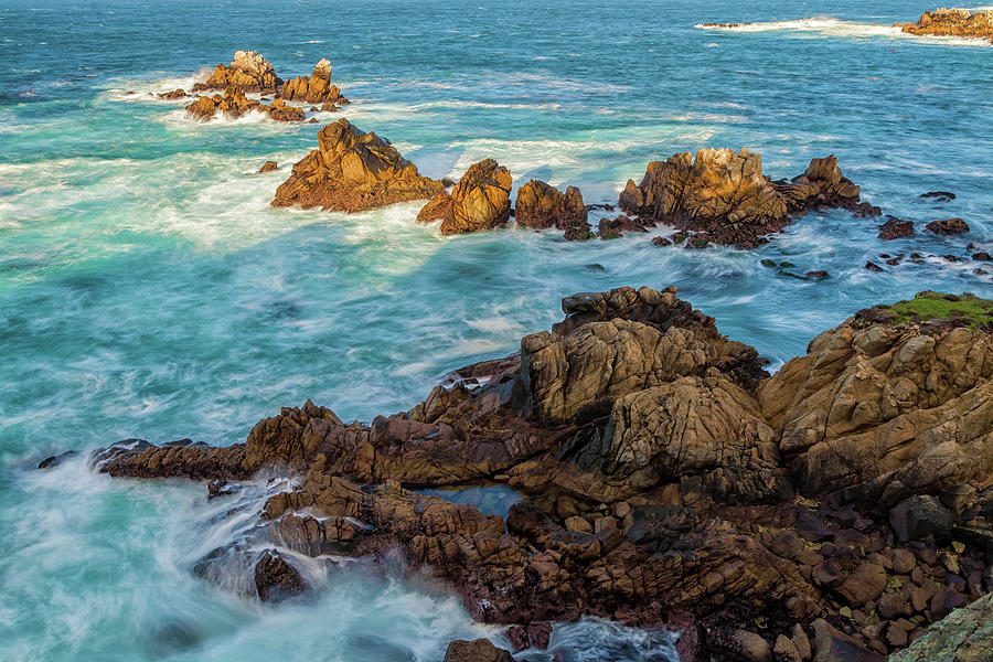 Pt Lobos Seascape Photograph by Jonathan Nguyen