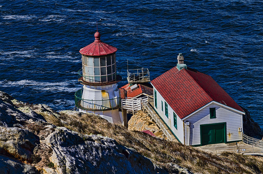 Pt Reyes Lighthouse Photograph by Bruce Bottomley