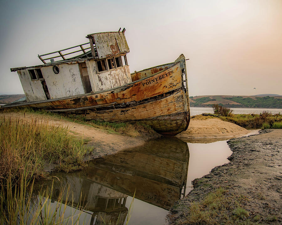 Pt. Reyes Shipwreck 2 Photograph by Wendy Carrington