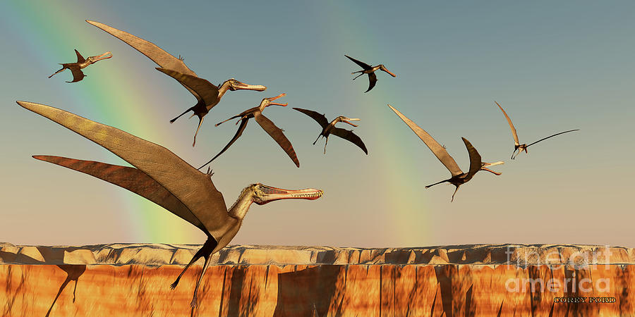 Pterodactyl Painting