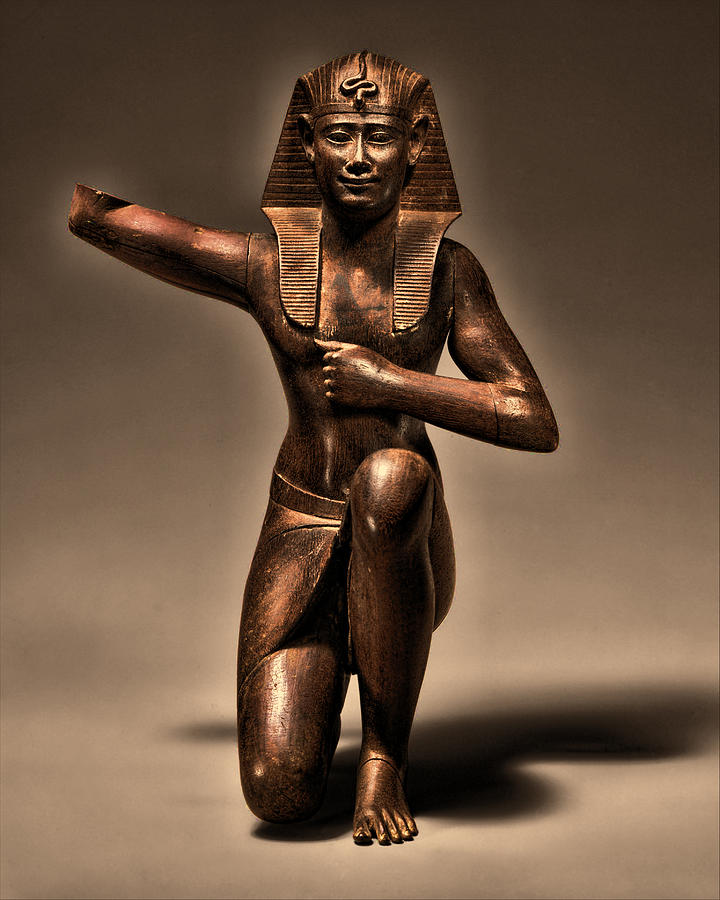 Ptolmaic Pharaoh                              Photograph by S Paul Sahm