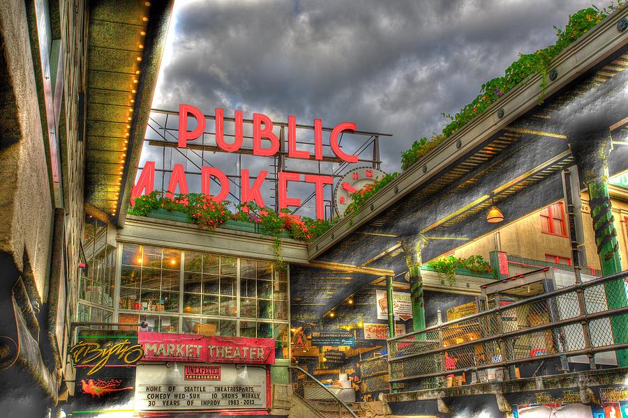 Public Market Photograph by Dillon Kalkhurst