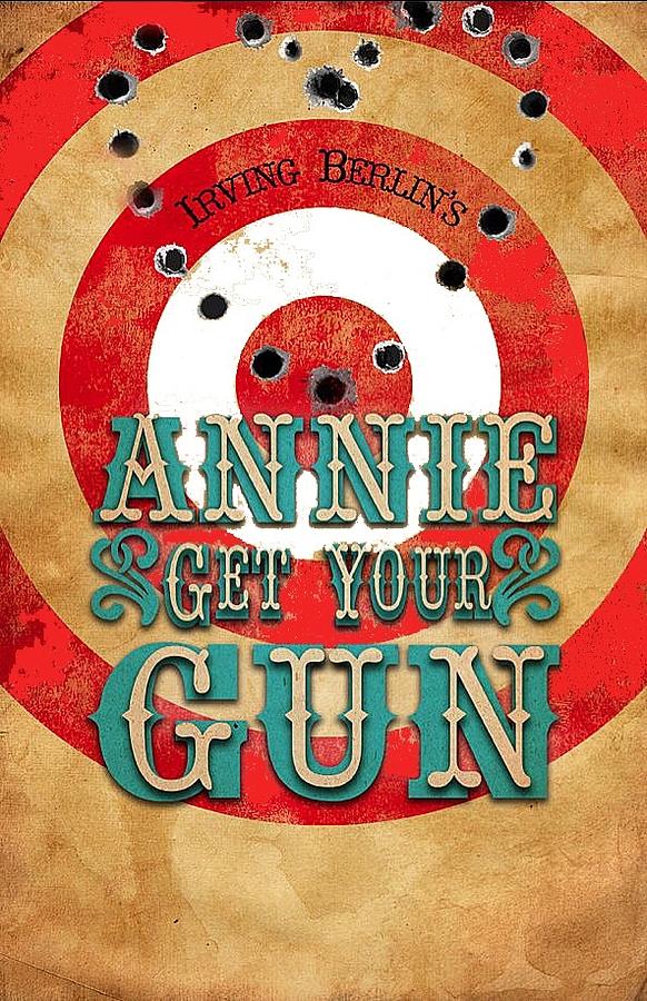 Publicity poster for the Broadway production of Annie Get Your Gun 1946-2015 Photograph by David Lee Guss