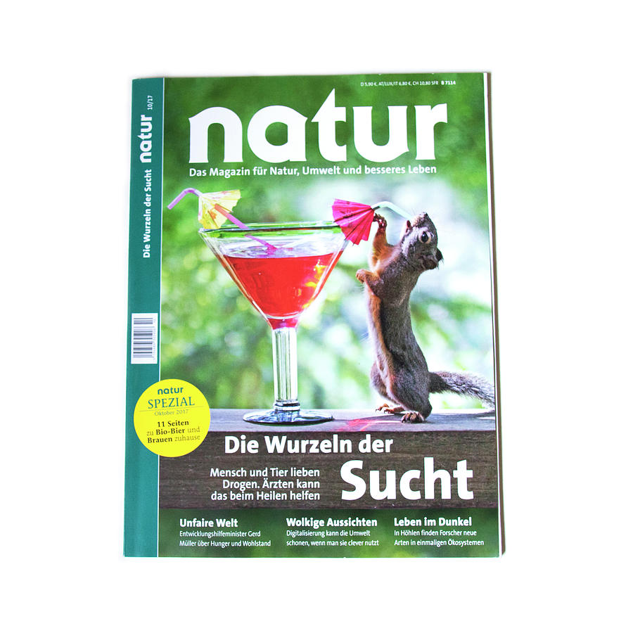 Published on Natur German Language Magazine Cover Photograph by Peggy Collins