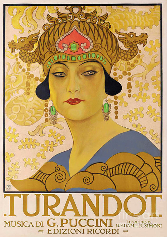 Puccinis Turandot Digital Art by Maureen Tillman
