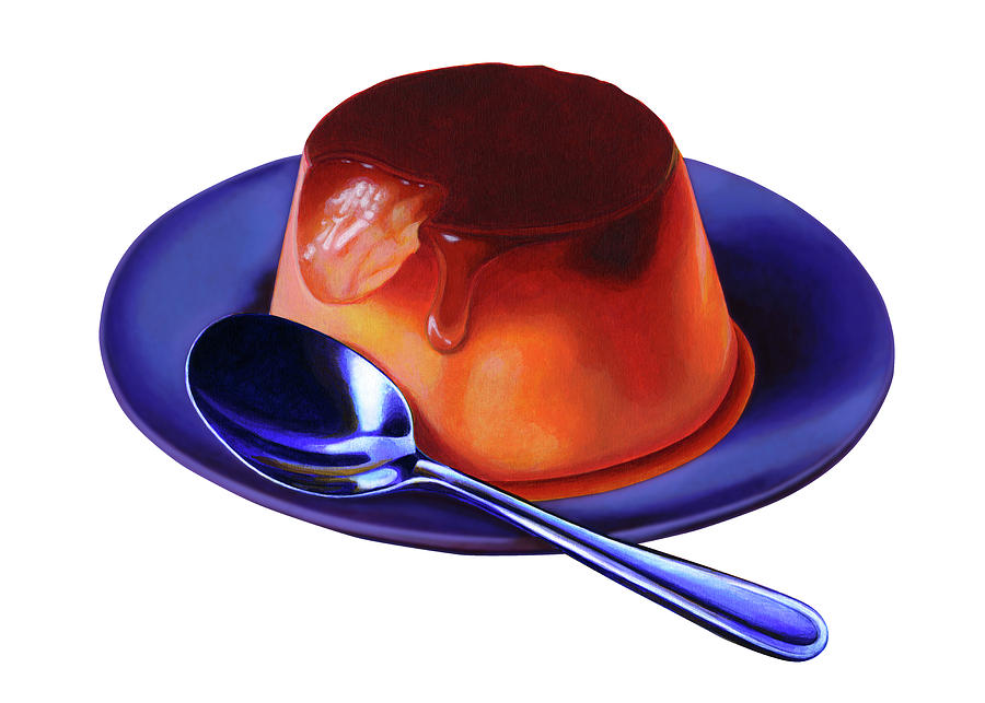 Pudding Drawing by Shiro Yamaguchi Pixels