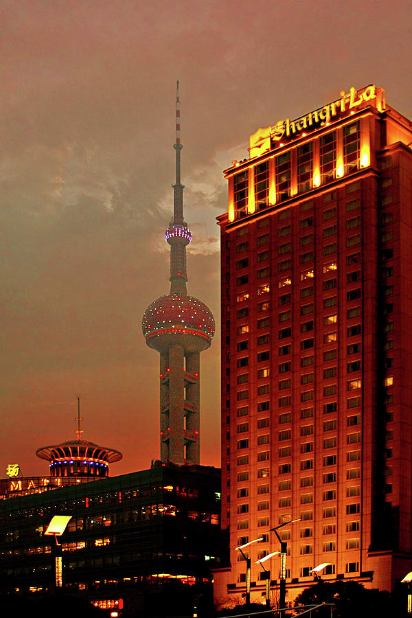 Pudong Shanghai - First City of the 21st Century Photograph by Alexandra Till