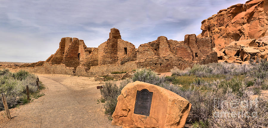 Pueblo Bonito Pathway Photograph by Adam Jewell