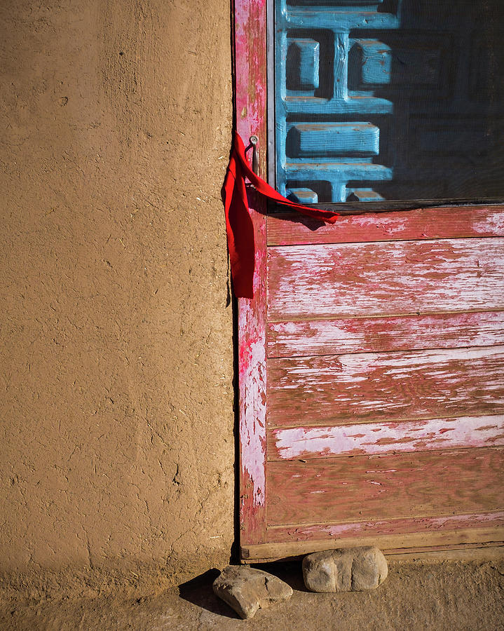Pueblo Door Photograph by Joseph Smith