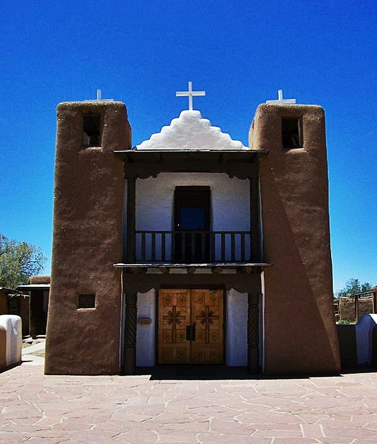 Pueblo Mission Photograph by Becky Kurth