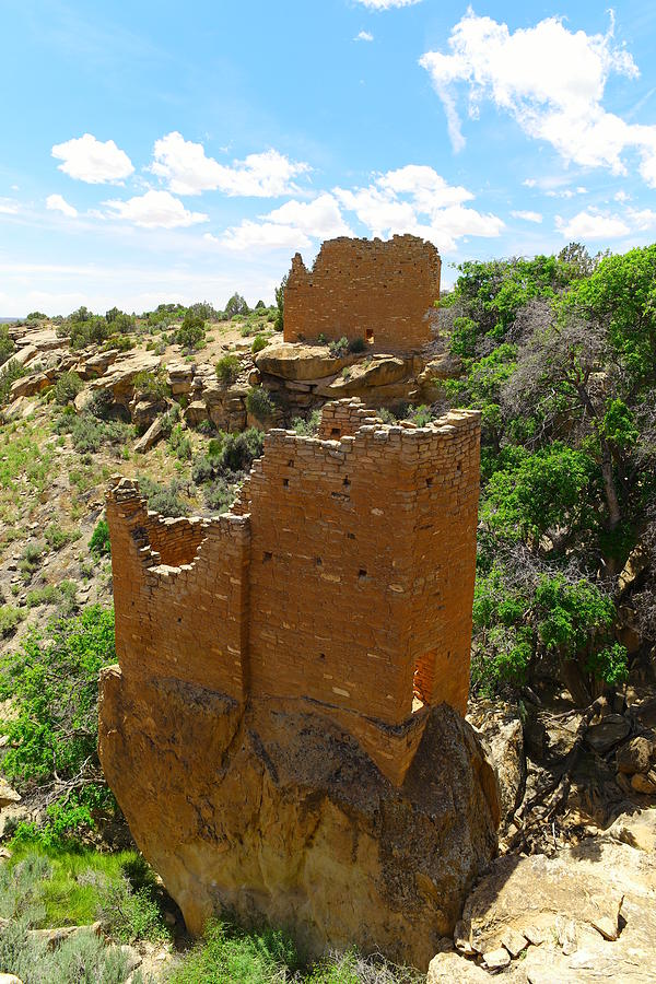 Pueblo Ruins at Hovenweep Photograph by Jeff Swan