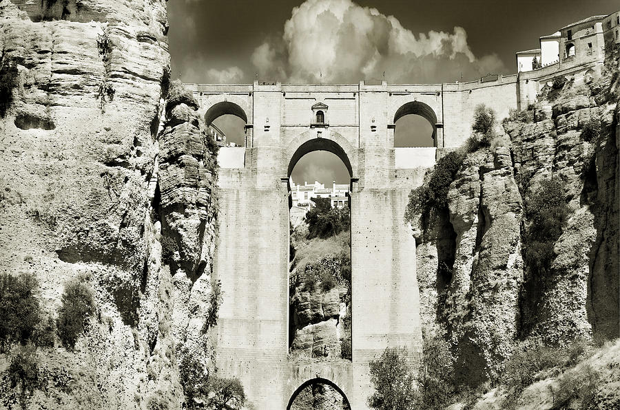 Puente Nuevo Tajo de Ronda Andalucia Spain Europe Photograph by Mal Bray Puente Nuevo Tajo de Ronda Andalucia Spain Europe Photograph by Mal Bray