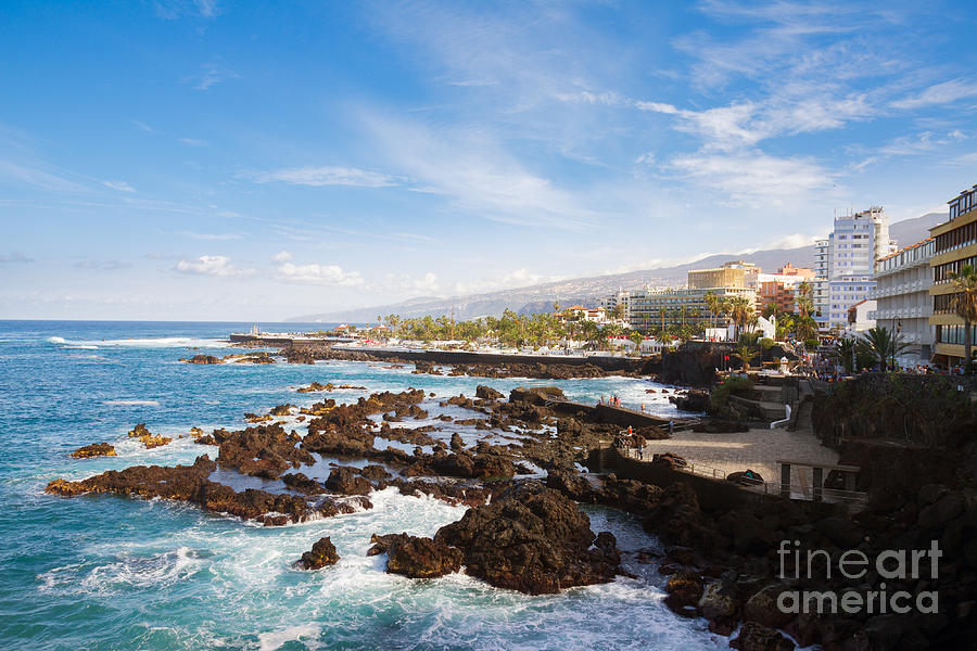 Puerto de la Cruz de Tenerife Photograph by Anastasy Yarmolovich